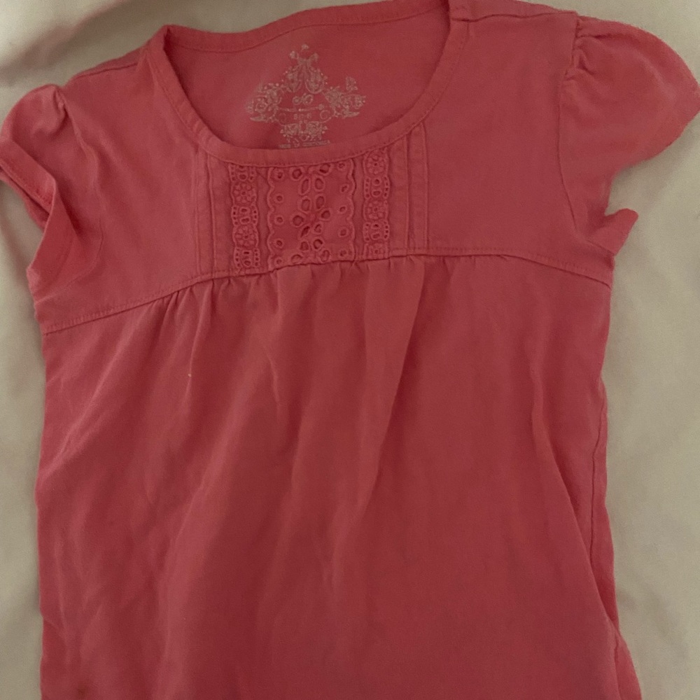 Girls pink shirt